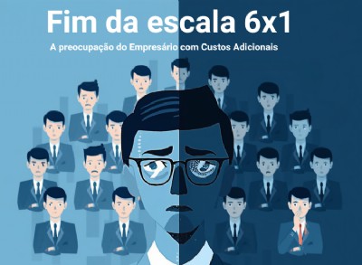Fim da Escala 6x1 | Aumento do Custo com Pessoal